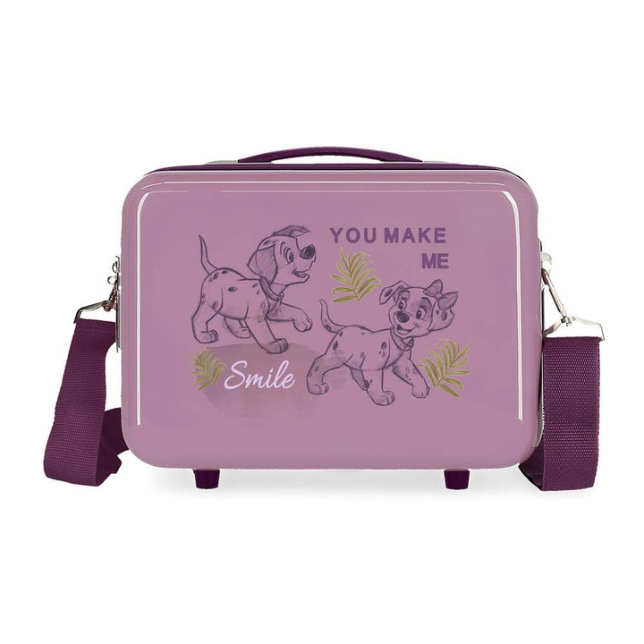 Disney 101 Dalmatiner, anpassbar, mit Umhängetasche, Violett, 29 x 21 x 15 cm, starr, ABS 9,14 l Mak