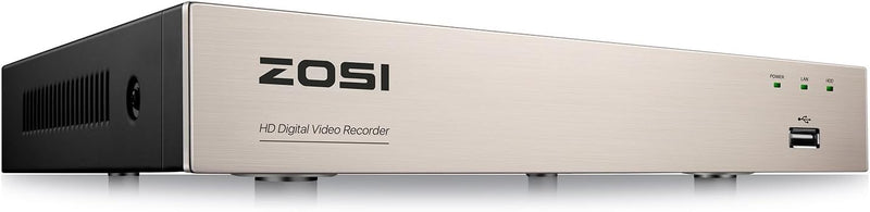 ZOSI 8CH H.265+ 4in1 1080N 720P HD DVR Receiver Netzwerk Digital Video Recorder Aufzeichnungsgerät o