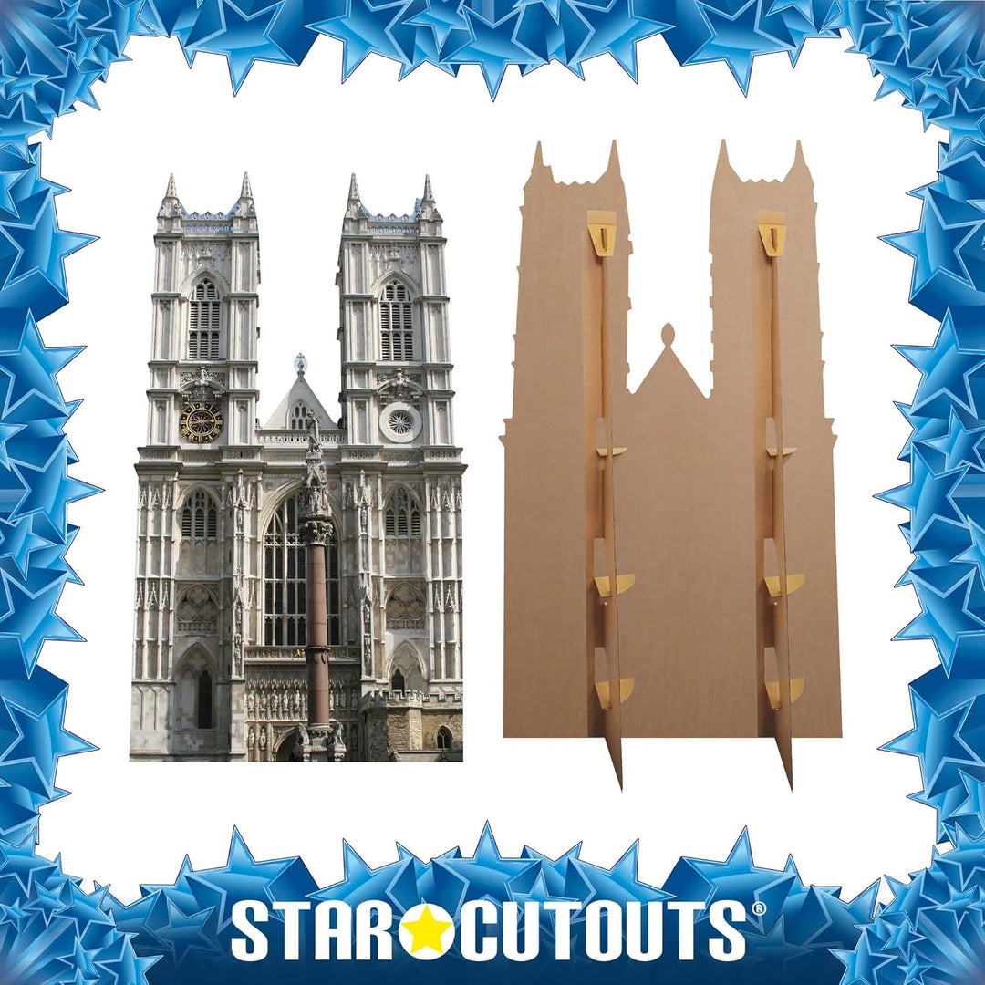 Star Cutouts Pappaufsteller von Westminster Abbey, Westminster Abbey
