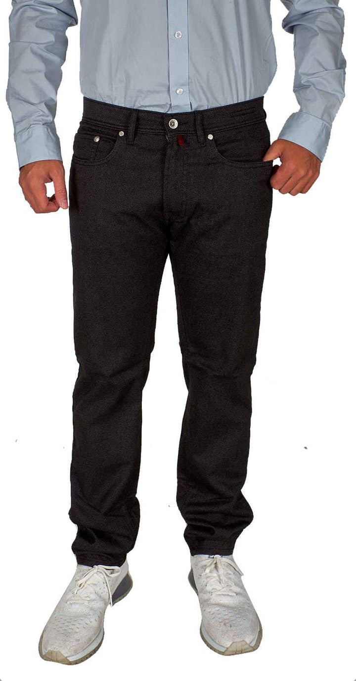 Pierre Cardin Jeans Herren Hose Lyon Chino Modern Fit Slim Leg Grau W30/L34