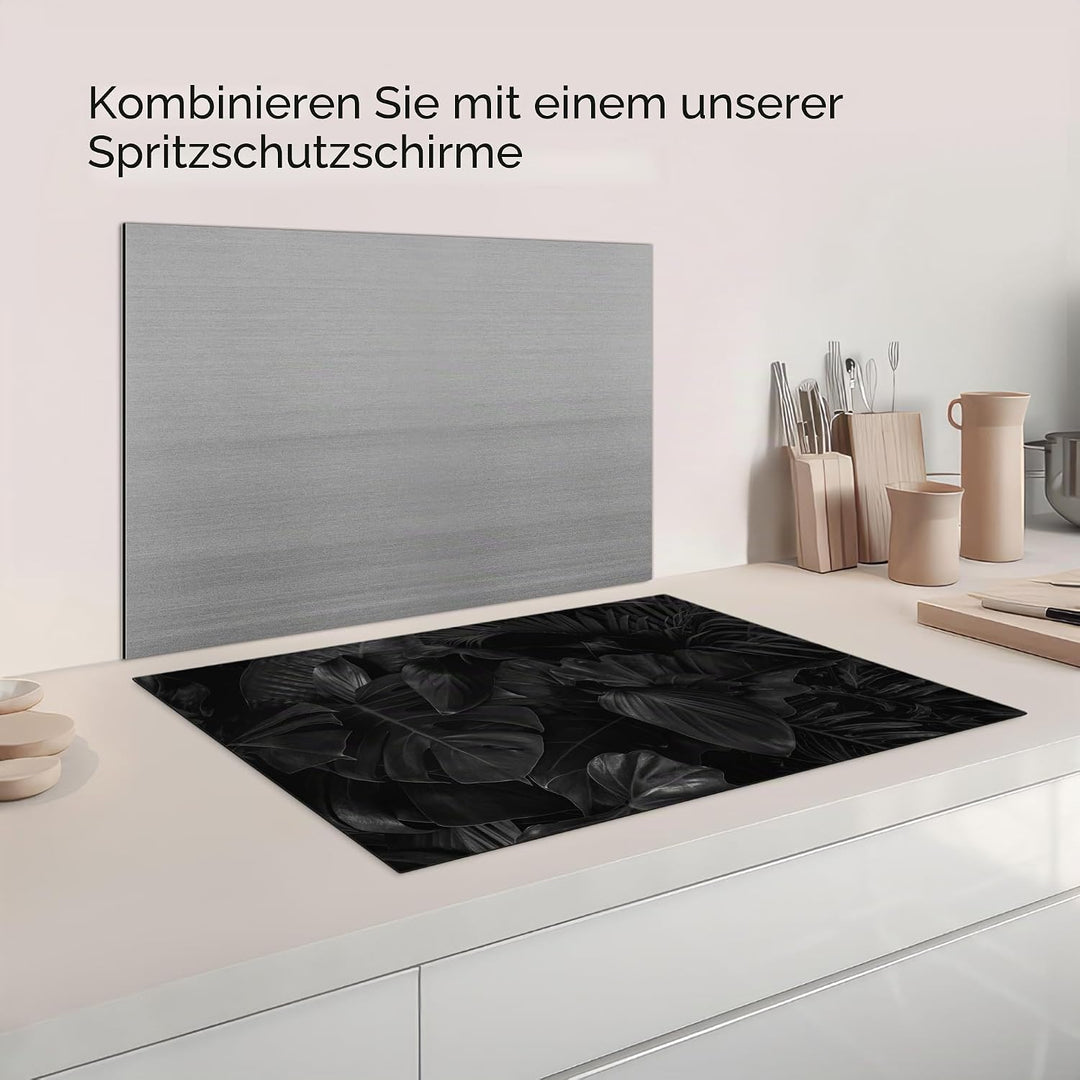 KitchenYeah© Herdabdeckplatte Einteilig Ceranfeld Abdeckplatte für Induktionsschutz Ceranfeldabdecku