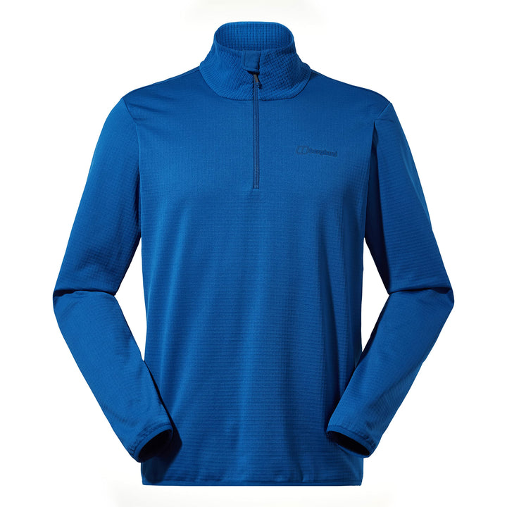 Berghaus Herren Keppla Superwarmer Pullover mit halbem Reissverschluss S Blau, S Blau