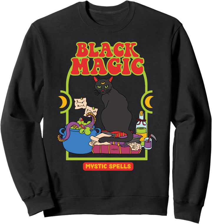Black Magic - Mystic Spells - Cat Sweatshirt