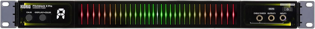 KORG Stimmgerät, Rack-Tuner, Pitchblack X Pro, schwarz
