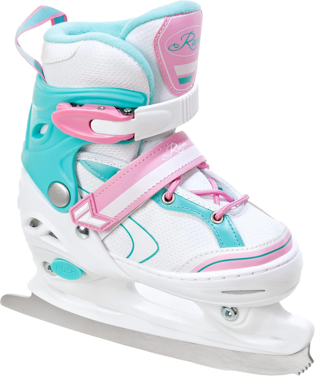 RAVEN 4in1 Inline Skates Triskates Rollschuhe Schlittschuhe Inliner für Kinder Mädchen verstellbar m