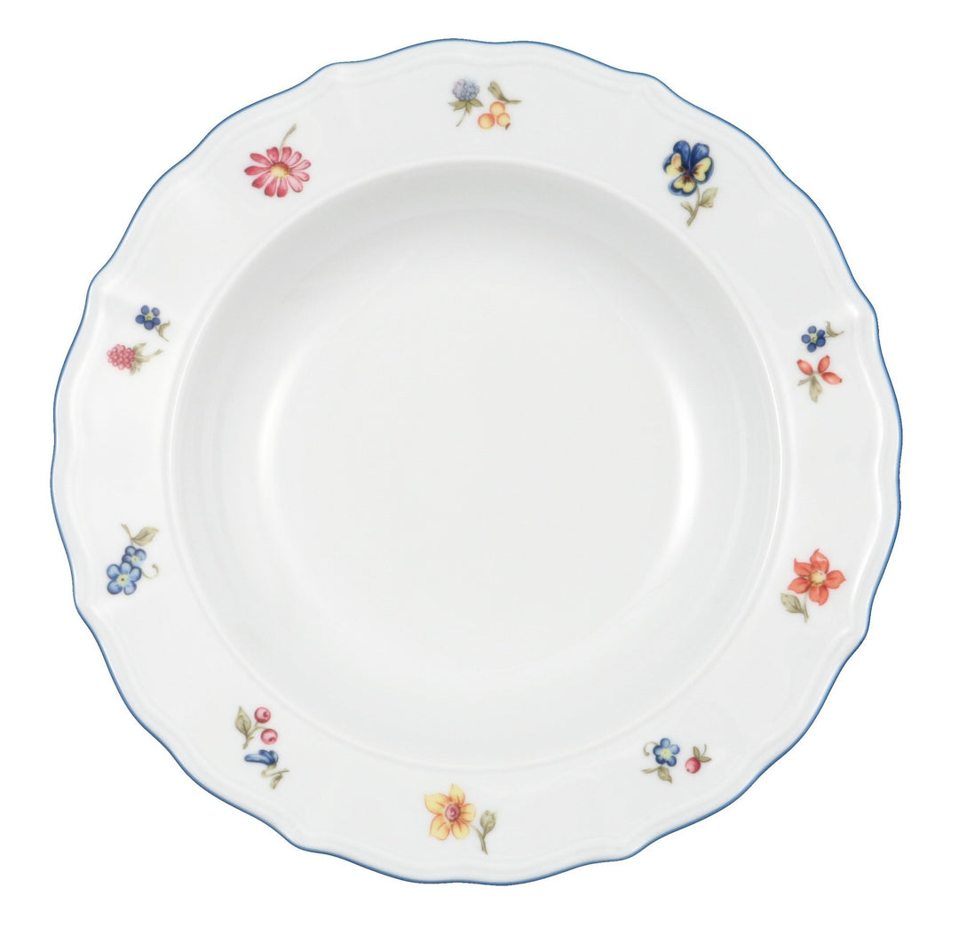 Suppenteller 23cm Fahne SONATE NOSTALGIE 34032 Seltmann (6 Stück)