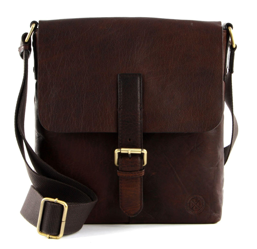 SADDLER Verdal Messenger Bag M Dark Brown