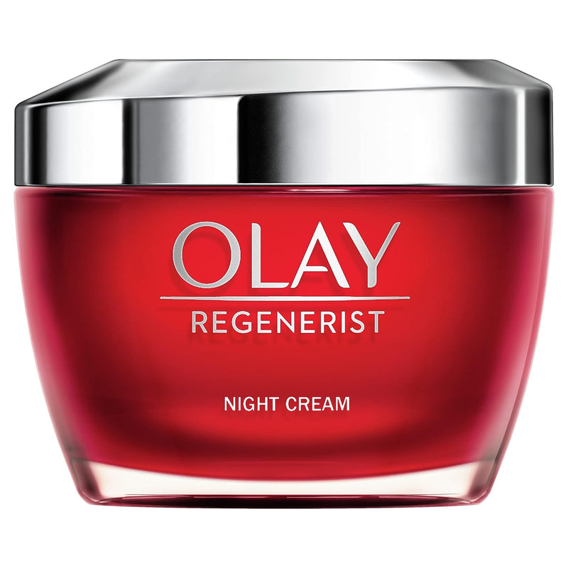 Olay Regenerist Crema De Noche, Fórmula Con Niacinamida (Vitamina B3) Y Péptidos, Hidrata Al Instant