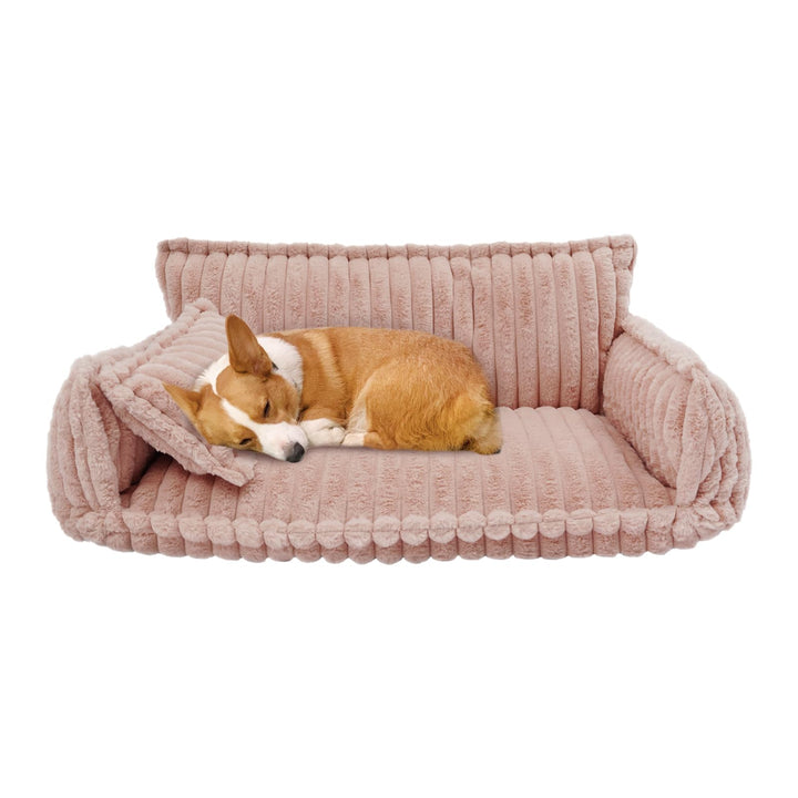 Beruhigende Couch für Haustiere, 100 x 67 x 40 cm Haustier Bett | Haustier-Couch mit Abnehmbarem Was