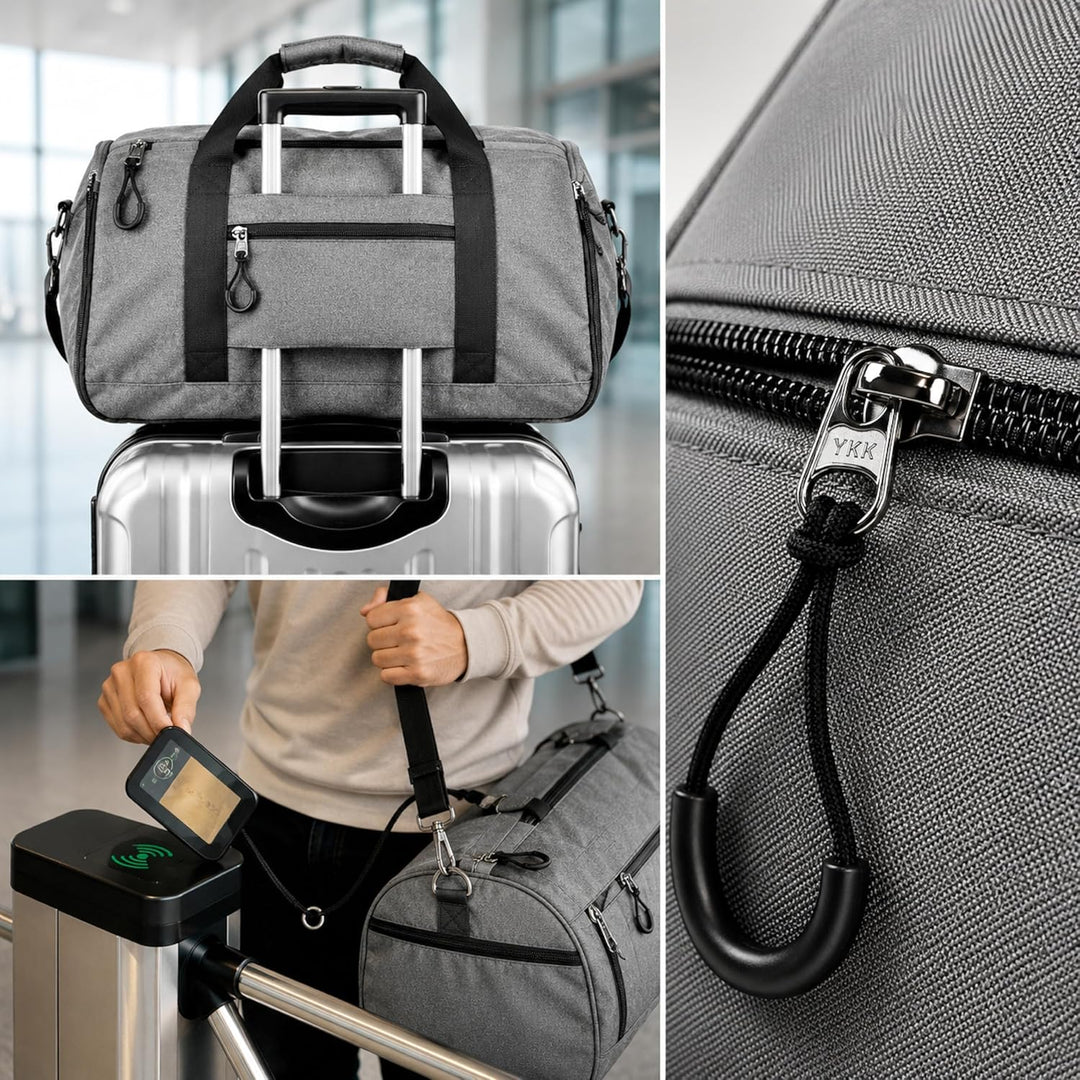Sporttasche &amp; Reisetasche für Damen und Herren mit Nassfach &amp; Schuhfach - Sporttaschen für Sport &amp; R