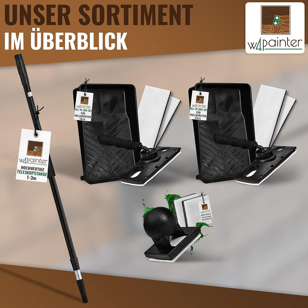 Teleskopstange 3m - Teleskopstiel universell - Alu Teleskopstab ausziehbar - ideal für Poolreinigung