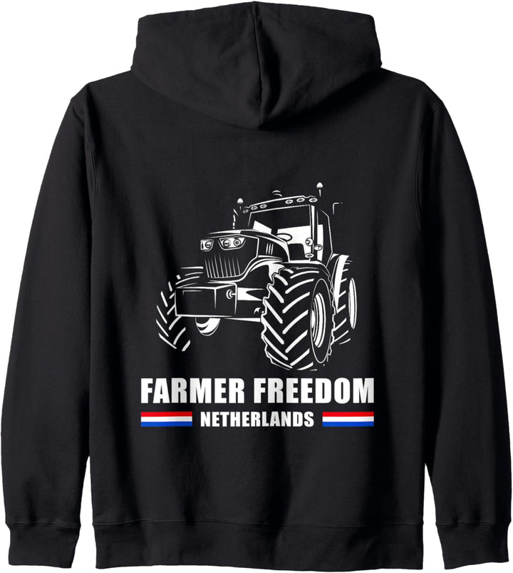 Farmer Freedom Netherlands: Tractor Convoy Support Kapuzenjacke