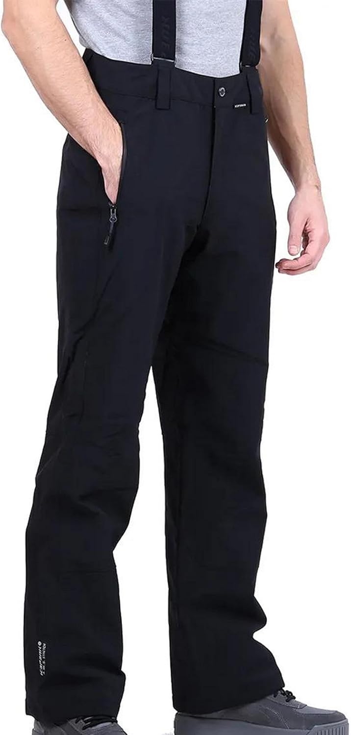 ICEPEAK Herren Stepphose Herren Freiberg 25 Schwarz, 25 Schwarz