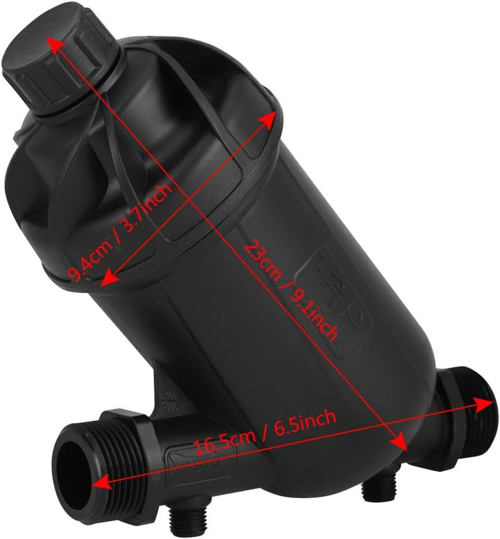 Tropfbewässerungsfilter 120 Mesh 130 Micron Level Disc Filter für Landwirtschaft Garten Rasenbewässe