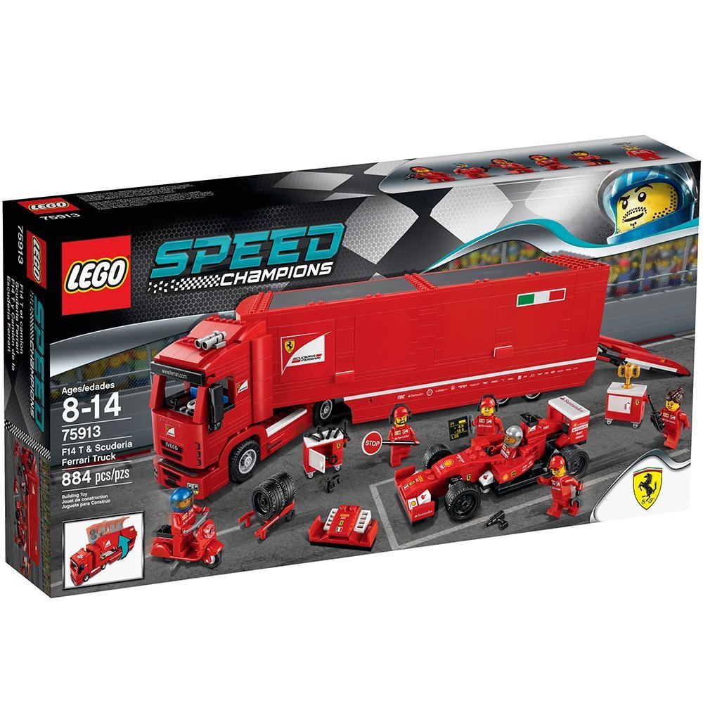 LEGO Speed Champions 75913 - F14 T und Scuderia Ferrari Truck