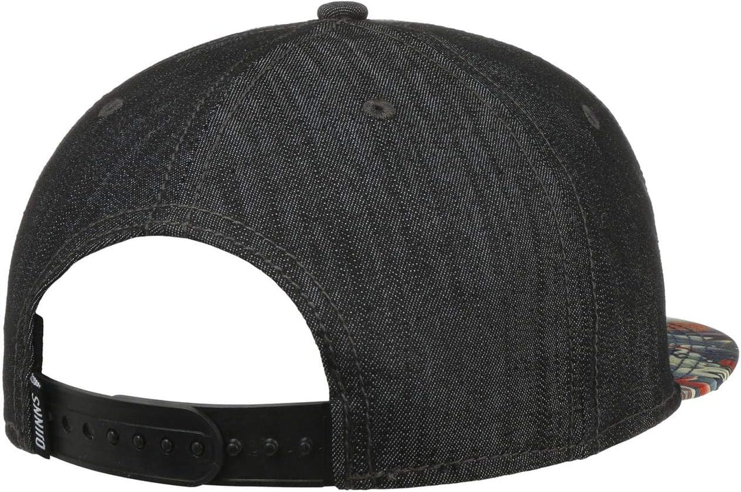 Djinns - Koi Linen (REV. Schwarz) - Snapback Cap Baseballcap Hat Kappe Mütze Caps