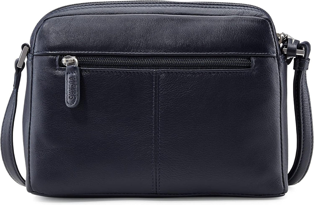 Picard Damen Schultertasche REALLY aus Echtleder Klein | mit Reissverschluss | Schultertasche | Allt