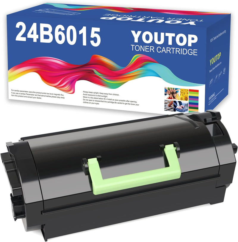 YOUTOP Toner 24B6015 für XM5163 XM5170 M5155 M5163 M5170 Tonerkartusche 35000 Seiten Überholt