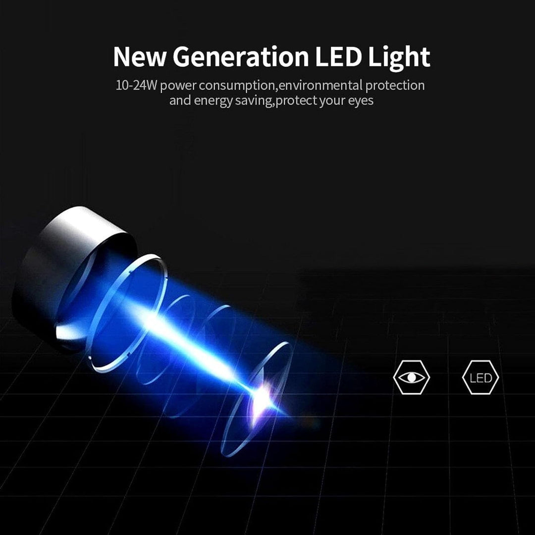 Tragbarer LED-Projektor, 1080P Full HD, Heimkino-Filmprojektor, Smart-Home-Projektor, EU-Stecker, EU