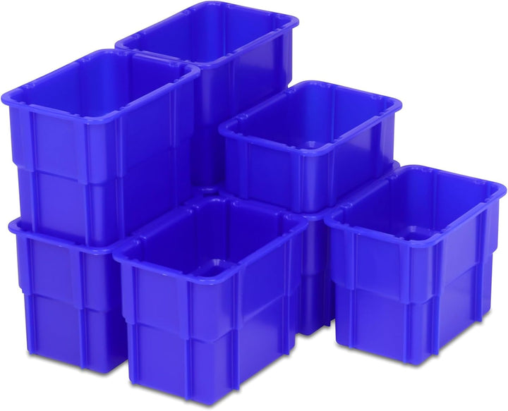 1a-TopStore Einsatzkasten Einteilungs-Set für Eurobehälter, Schubladen mit Innenmass 362x262 mm (LxB