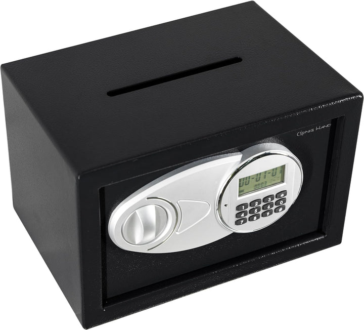 Genie Hand – Elektronischer Tresor Safe mit Einwurfschlitz – B-Klasse-Schloss – Anti-Bounce-Technolo