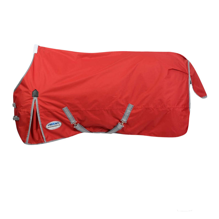 Weatherbeeta Comfitec Classic Standard Neck Medium / Lite 1009402 Rot/Silber/Marineblau