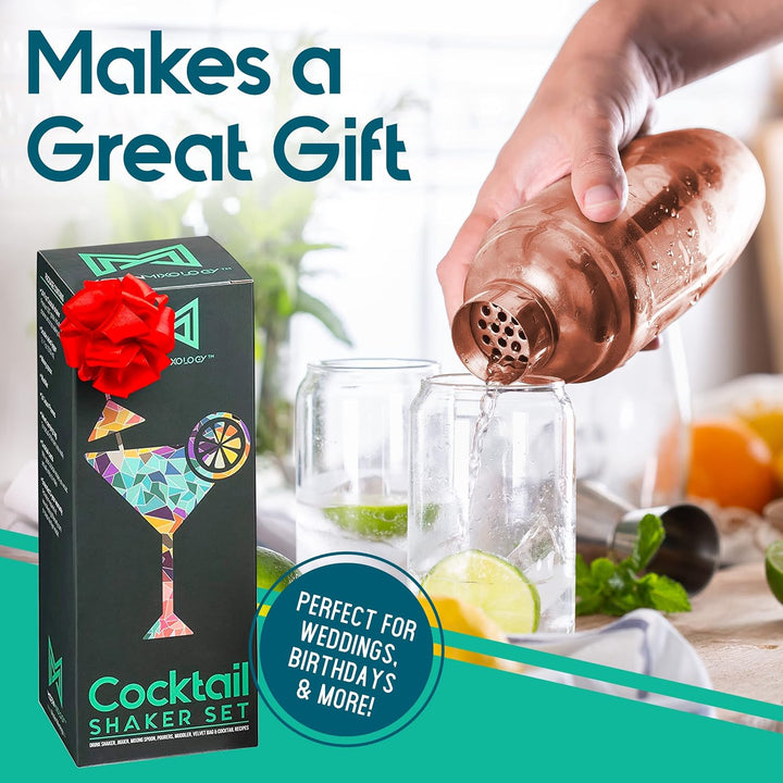 Cocktail-Shaker-Set – Kupfer – Kb3, Kupfer