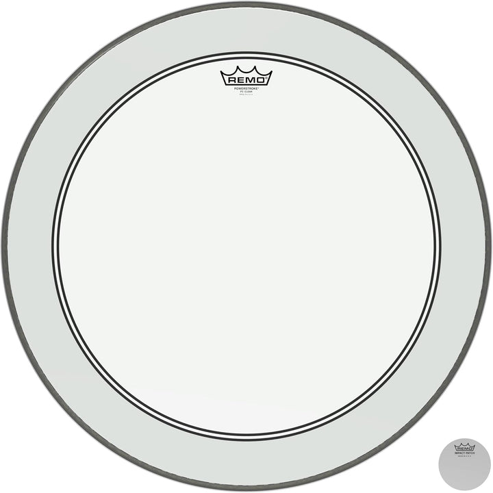 Remo-Powerstroke-P3-Trommelfell Powerstroke P3 Clear Bass 16 Inches Powerstroke P3 Clear Bass 16", P