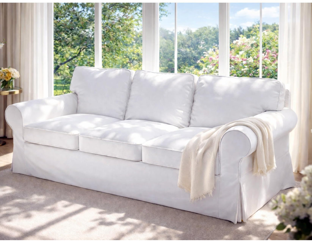 Good Life Die Ektorp 3 Sitz Sofa-Abdeckung Ersatz ist nach Mass für Ektorp-Sofa-Abdeckung, A Ektorp