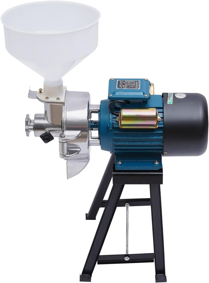 Elektrisch GetreidemüHle, 2200W KornmüHle SchrotmüHle Zerkleinerer Grain Mill Mit Trichter FüR Weize