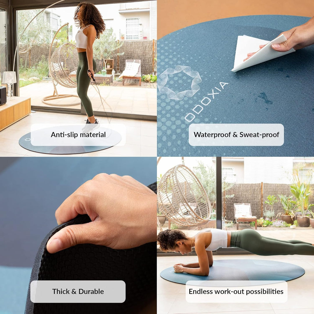 Springseil Matte | Jump Rope Mat als Unterlage für das Springseil | Springseilmatte zum Schutz vor V