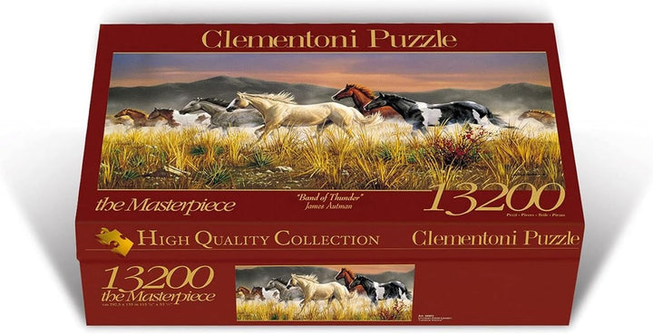 Clementoni 38006 Band Of Thunder – Puzzle 13200 Teile, Geschicklichkeitsspiel für die ganze Familie,