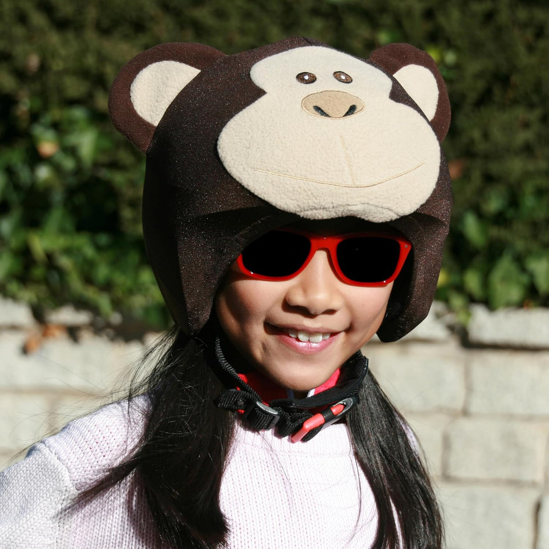 coolcasc Animal Helm Cover Braun, Braun