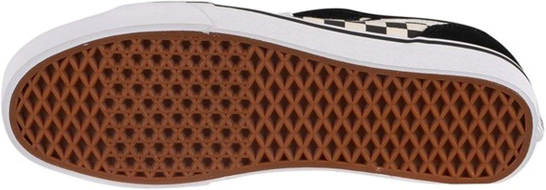 Vans Herren Filmore Decon Wildleder Canvas Trainer, Black/Black 40 EU Checkerboard Black White, 40 E