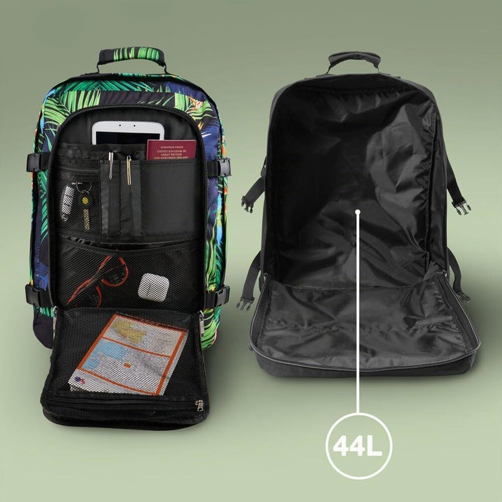Cabin Max Metz 55x40x20 Reiserucksack Handgepäck Flugzeug Carry-On Rucksack (Handgepäck 55x40x20cm 4