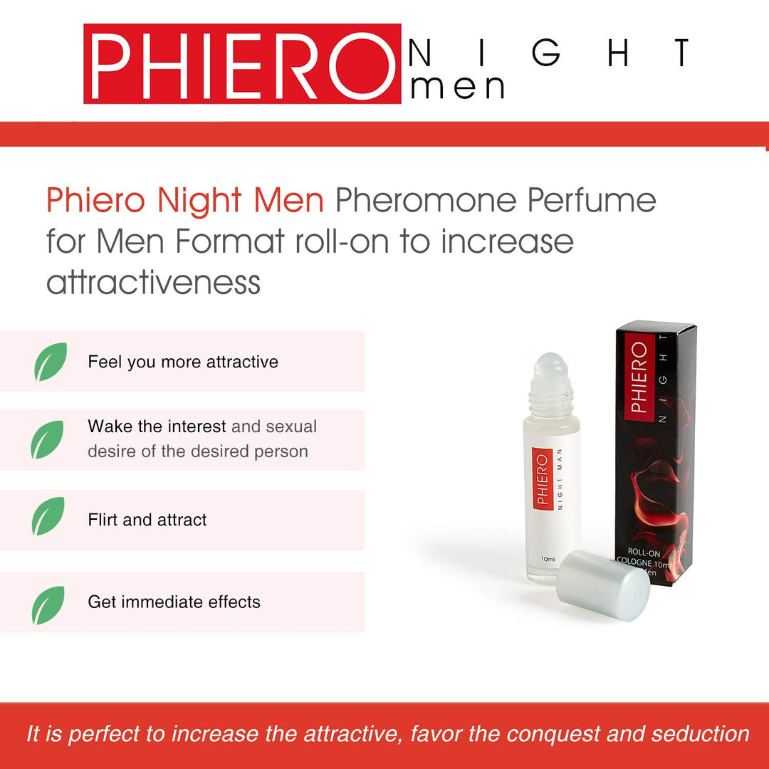 Pheromonen - 3 Phiero Night Man: Parfüm mit Pheromonen für männer