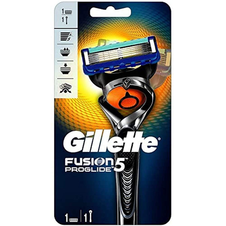 Gillette Fusion 5 ProGlide Rasierer Herren mit Trimmerklinge für Präzision und Gleitbeschichtung, Ra