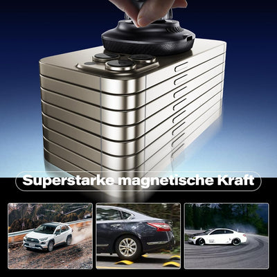 APPS2Car 15W Magnetisches Handyhalterung Auto mit Ladefunktion, Kompatibel mit MagSafe Handyhalterun