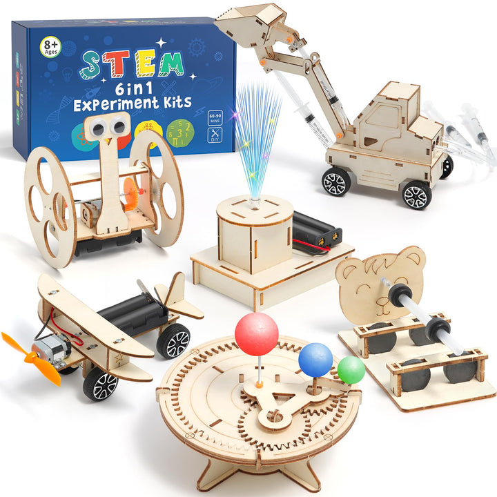 Experimente für Kinder ab 8 9 10 11 12 13 14, Elektronik Baukasten, Experimentierkasten, Elektro Bau