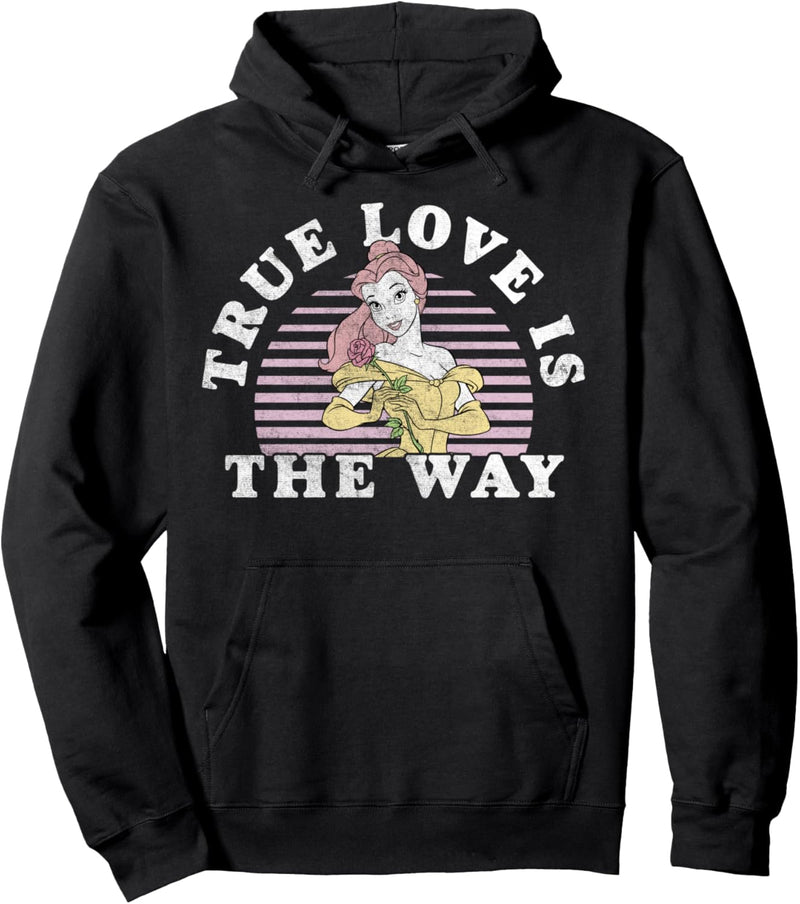 Disney Beauty And The Beast Belle True Love Is The Way Pullover Hoodie