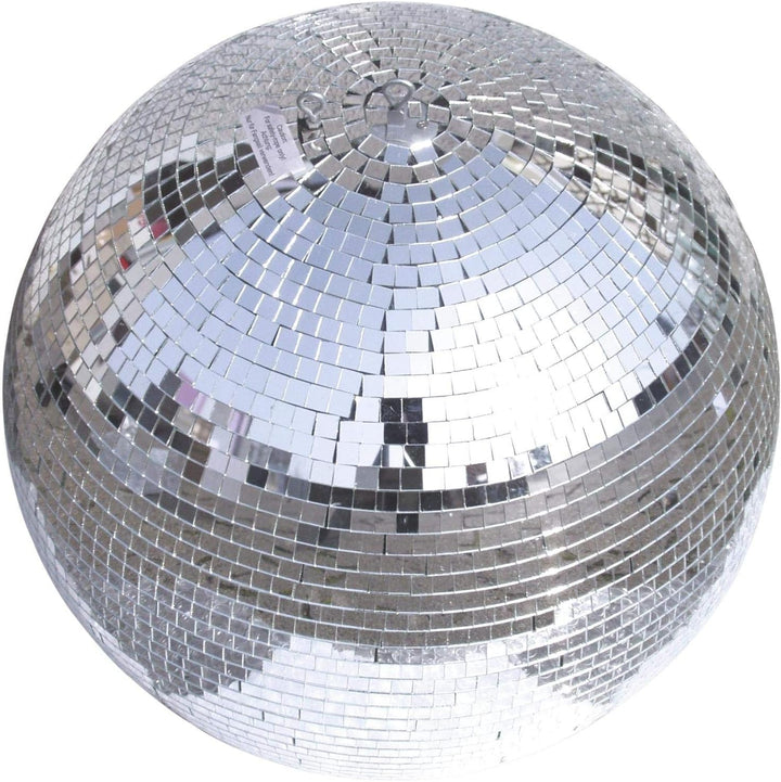 Eurolite Spiegelkugel 50cm | Discokugel für Partyraum, Club, Bar, Disco | Mirrorball mit 10mm Echtgl