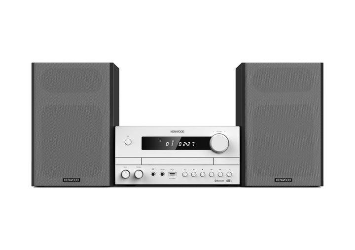 Kenwood M-822DAB - Micro HiFi-System mit 2 x 50 Watt RMS, CD, USB, DAB+ & Bluetooth Audio-Streaming,