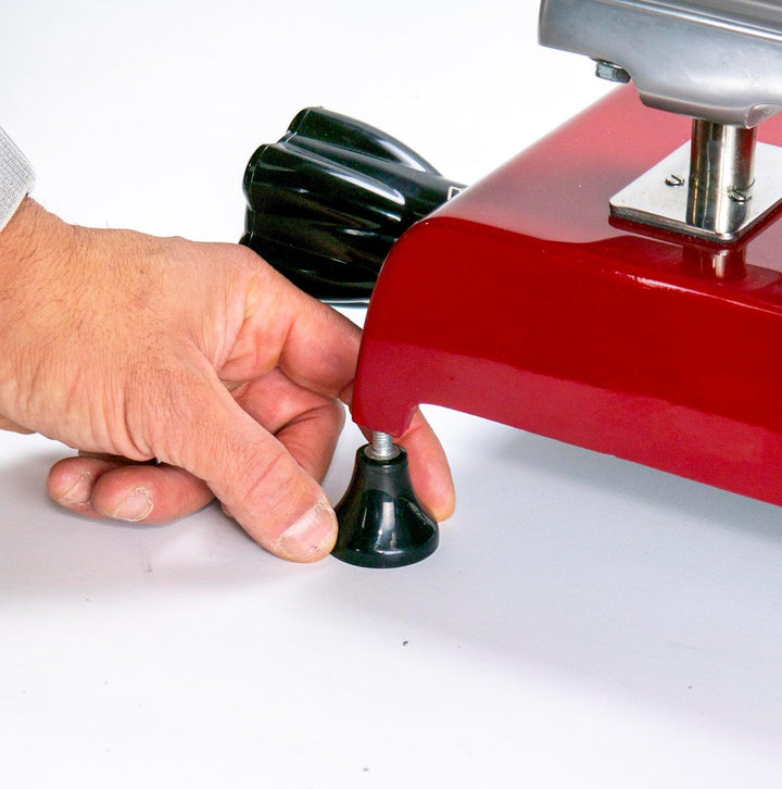 Berkel RL 250 schwarz Profi-Ausschnittmaschine, 250 mm, Aluminium, Schwarz, Weinfassholzbrett, manue