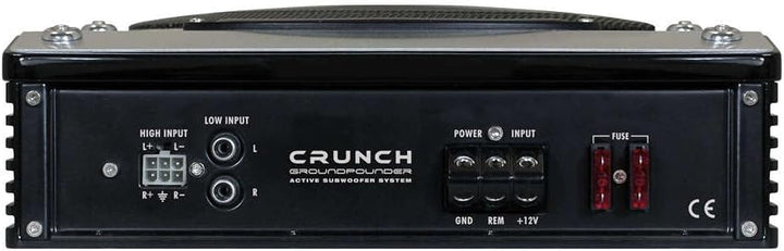 Crunch GP800-20 cm (8“) Active SUBWOOFER System | Untersitz-Aktiv-Woofer aus der Ground Pounder Seri