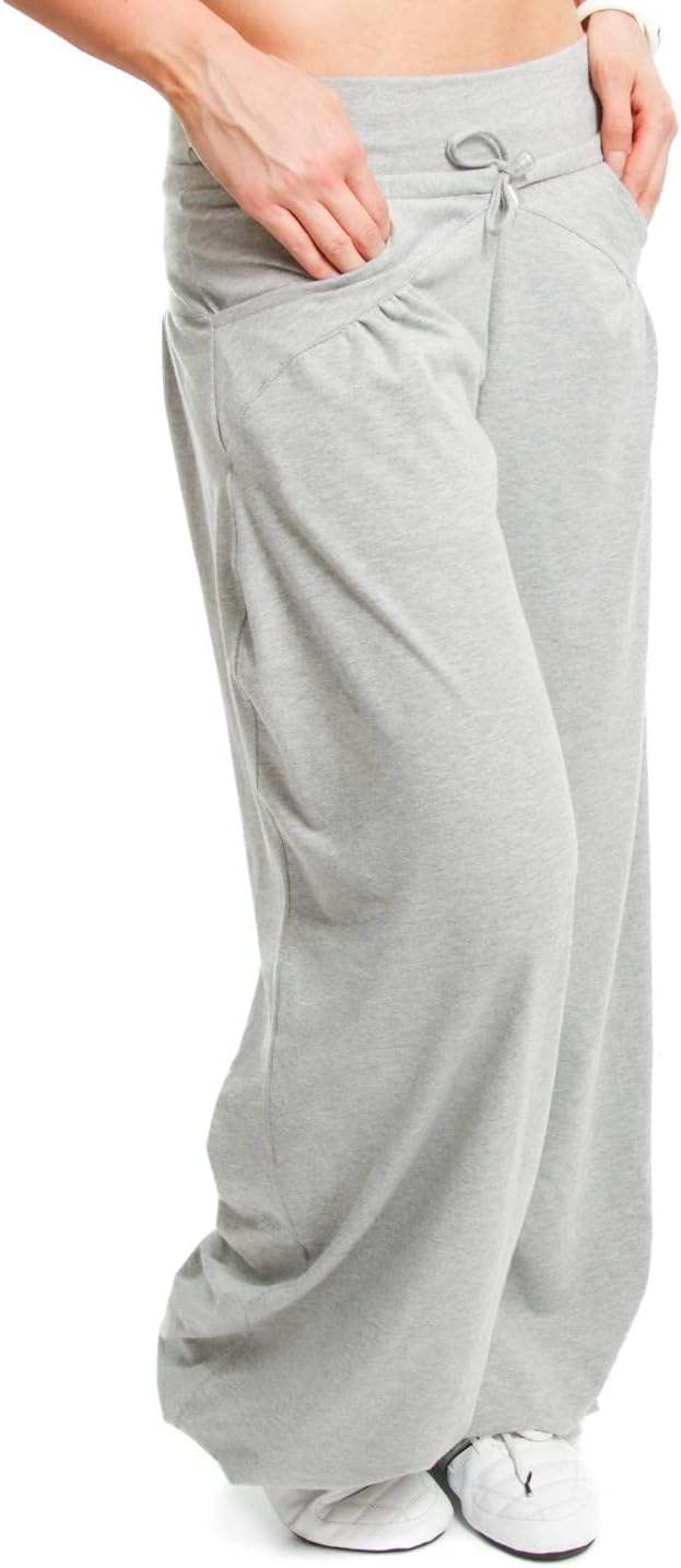 WINSHAPE Damen Trainingshose Dance Fitness Freizeit Sport XXL Grey-melange, XXL Grey-melange