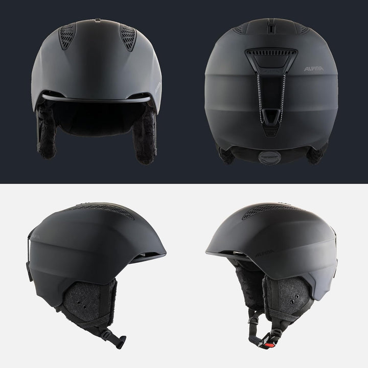 ALPINA GRAND - Sicherer, Optimal Klimatisierter, Bruchfester & Anpassbarer Skihelm Für Erwachsene bl