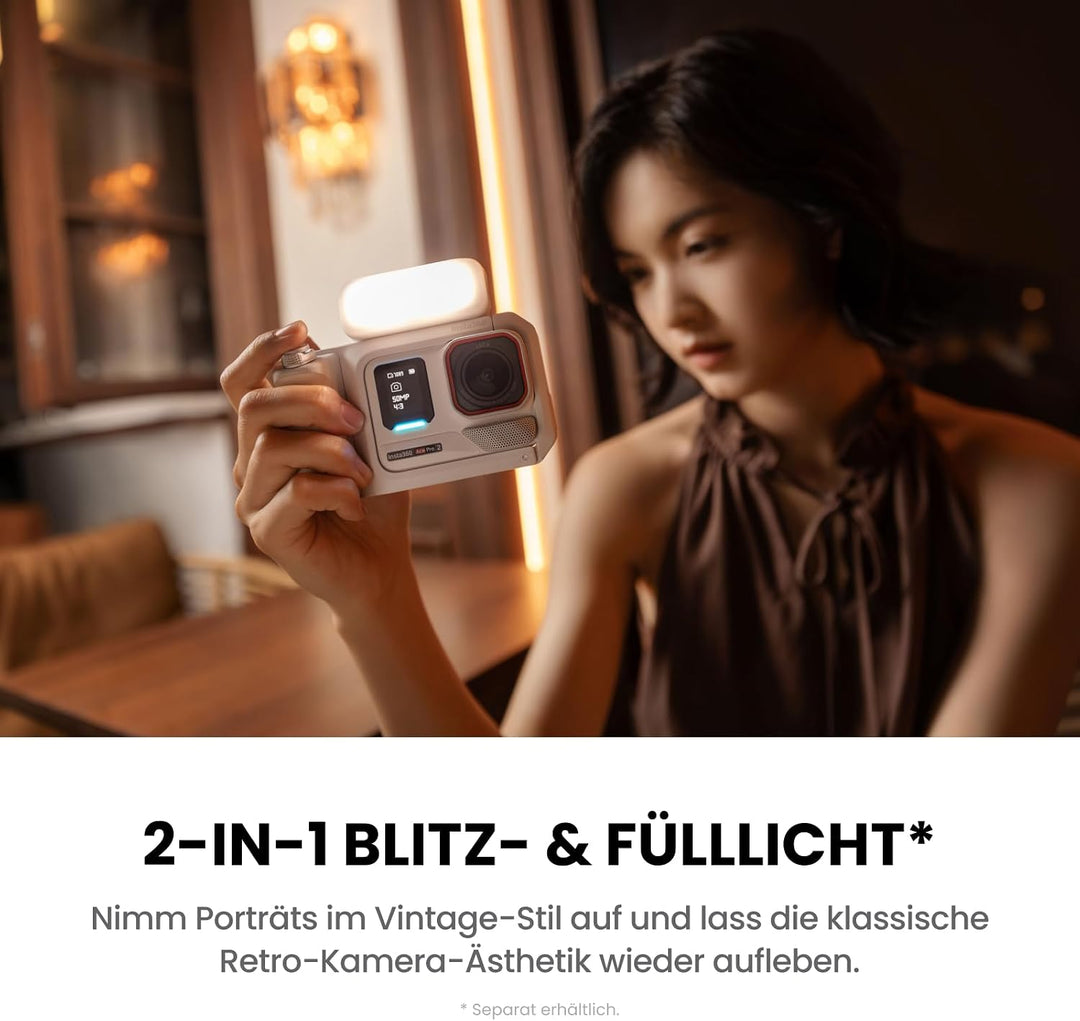 Insta360 Ace Pro 2 Polarweiss Limited Edition Xplorer Mist-Bundle – wasserdichte 8K Action-Cam, mit