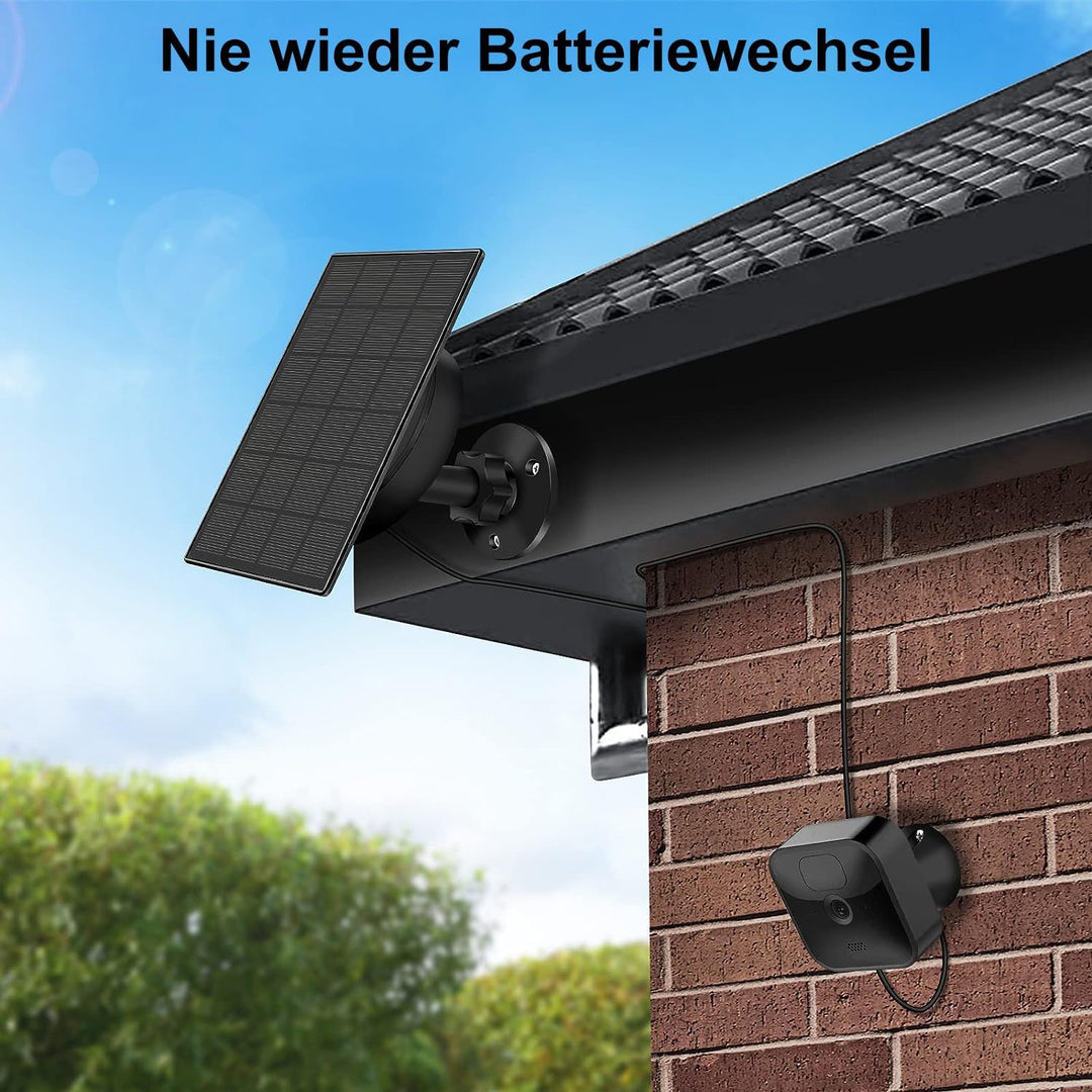 Solarpanel für Blink Outdoor (3. Generation) und Blink XT2/XT, Blink Solarpanel kontinuierliche Stro
