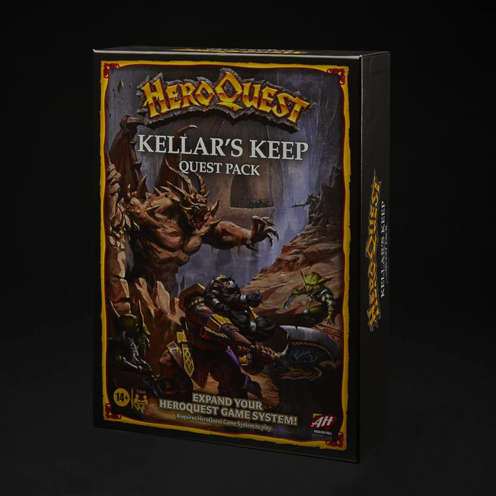 Avalon Hill/Wizards HAS4543U - HeroQuest: Kellar's Keep [Expansion] (englisch) Retro, Retro