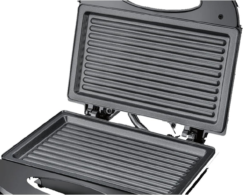 Melissa 16240109 Sandwichmaker - Grilltoaster - Sandwichtoaster - Paninitoaster - 750 Watt - Antihaf